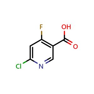 6-chloro-4-fluoro-pyridine-3-carboxylic acid