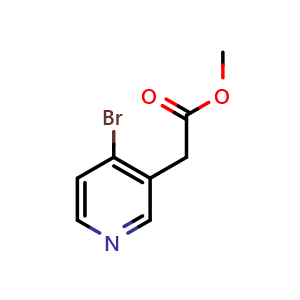 methyl 2-(4-bromo-3-pyridyl)acetate