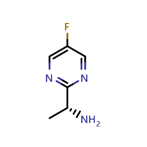 (1R)-1-(5-fluoropyrimidin-2-yl)ethanamine