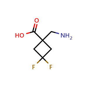 1-(aminomethyl)-3,3-difluoro-cyclobutanecarboxylic acid