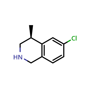 (4S)-6-chloro-4-methyl-1,2,3,4-tetrahydroisoquinoline