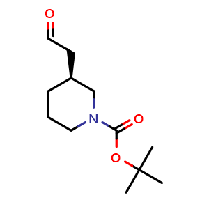 tert-butyl (3S)-3-(2-oxoethyl)piperidine-1-carboxylate