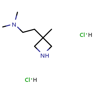 N,N-dimethyl-2-(3-methylazetidin-3-yl)ethanamine;dihydrochloride