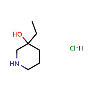 3-ethylpiperidin-3-ol;hydrochloride