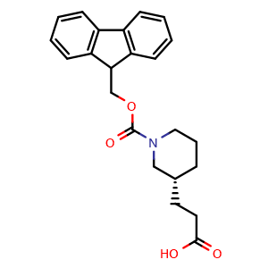 3-[(3R)-1-(9H-fluoren-9-ylmethoxycarbonyl)-3-piperidyl]propanoic acid