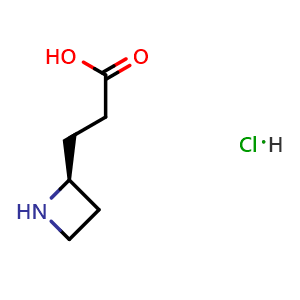 3-[(2S)-azetidin-2-yl]propanoic acid;hydrochloride