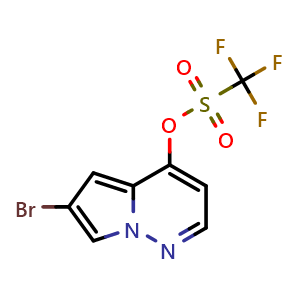 (6-bromopyrrolo[1,2-b]pyridazin-4-yl) trifluoromethanesulfonate