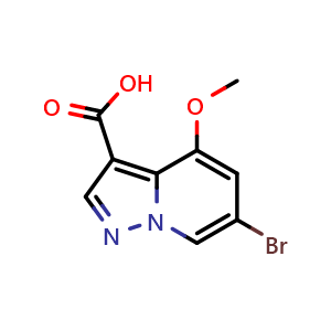 6-bromo-4-methoxy-pyrazolo[1,5-a]pyridine-3-carboxylic acid
