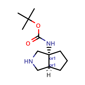 tert-butyl N-[cis-2,3,4,5,6,6a-hexahydro-1H-cyclopenta[c]pyrrol-3a-yl]carbamate