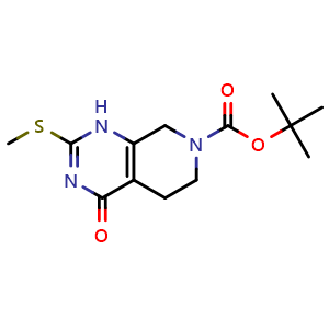 tert-butyl 2-methylsulfanyl-4-oxo-1,5,6,8-tetrahydropyrido[3,4-d]pyrimidine-7-carboxylate