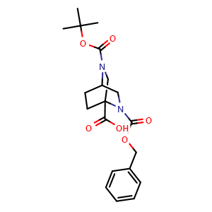 2-benzyloxycarbonyl-5-tert-butoxycarbonyl-2,5-diazabicyclo[2.2.2]octane-1-carboxylic acid