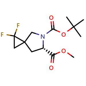 O5-tert-butyl O6-methyl (6S)-2,2-difluoro-5-azaspiro[2.4]heptane-5,6-dicarboxylate