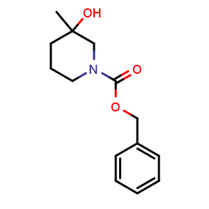 benzyl 3-hydroxy-3-methyl-piperidine-1-carboxylate
