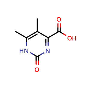 Chemical structure of 5,6-dimethyl-2-oxo-1H-pyrimidine-4-carboxylic acid , CAS 941243-83-0, AChemBlock X183866
