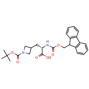 (2S)-3-(1-tert-butoxycarbonylazetidin-3-yl)-2-(9H-fluoren-9-ylmethoxycarbonylamino)propanoic acid