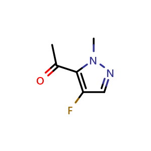 1-(4-fluoro-2-methyl-pyrazol-3-yl)ethanone