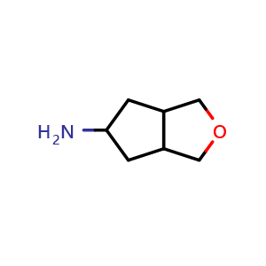 3,3a,4,5,6,6a-hexahydro-1H-cyclopenta[c]furan-5-amine