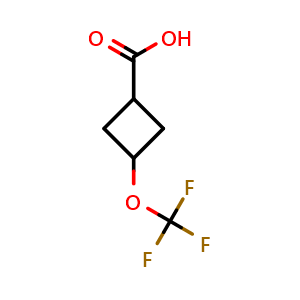 3-(trifluoromethoxy)cyclobutanecarboxylic acid