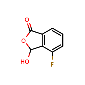 4-fluoro-3-hydroxy-3H-isobenzofuran-1-one