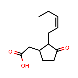 2-[3-oxo-2-[(Z)-pent-2-enyl]cyclopentyl]acetic acid