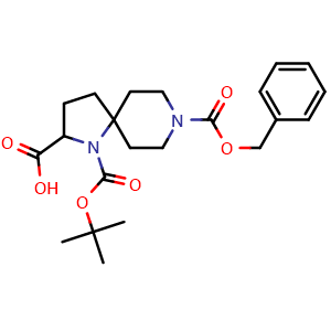 8-benzyloxycarbonyl-1-tert-butoxycarbonyl-1,8-diazaspiro[4.5]decane-2-carboxylic acid