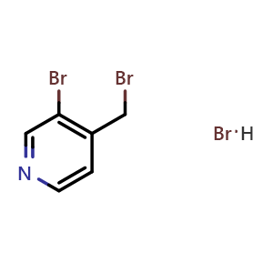 3-bromo-4-(bromomethyl)pyridine;hydrobromide