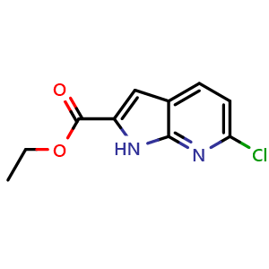 ethyl 6-chloro-1H-pyrrolo[2,3-b]pyridine-2-carboxylate