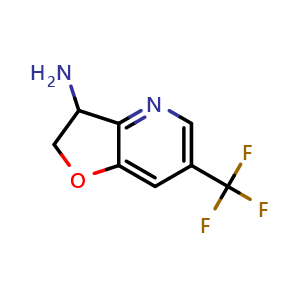 6-(trifluoromethyl)-2,3-dihydrofuro[3,2-b]pyridin-3-amine