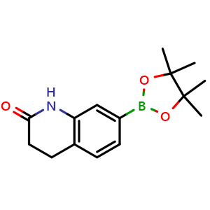 7-(4,4,5,5-tetramethyl-1,3,2-dioxaborolan-2-yl)-3,4-dihydro-1H-quinolin-2-one