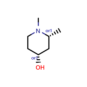 cis-1,2-dimethylpiperidin-4-ol