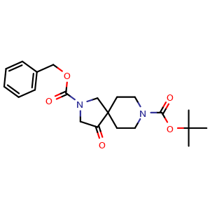 O2-benzyl O8-tert-butyl 4-oxo-2,8-diazaspiro[4.5]decane-2,8-dicarboxylate