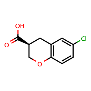 (3S)-6-chlorochromane-3-carboxylic acid