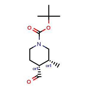 tert-butyl cis-4-formyl-3-methyl-piperidine-1-carboxylate