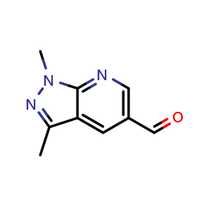 1,3-dimethylpyrazolo[3,4-b]pyridine-5-carbaldehyde