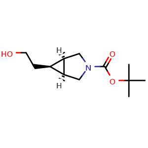 tert-butyl rel-(1R,5S,6r)-6-(2-hydroxyethyl)-3-azabicyclo[3.1.0]hexane-3-carboxylate
