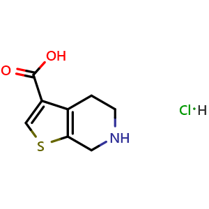 4,5,6,7-tetrahydrothieno[2,3-c]pyridine-3-carboxylic acid;hydrochloride