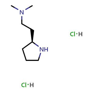 N,N-dimethyl-2-[(2S)-pyrrolidin-2-yl]ethanamine;dihydrochloride