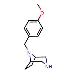 8-[(4-methoxyphenyl)methyl]-3,8-diazabicyclo[3.2.1]octane