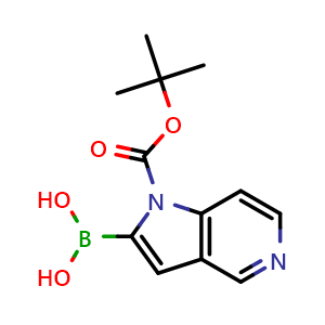 (1-tert-butoxycarbonylpyrrolo[3,2-c]pyridin-2-yl)boronic acid