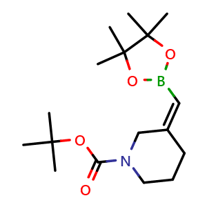 tert-butyl (3Z)-3-[(4,4,5,5-tetramethyl-1,3,2-dioxaborolan-2-yl)methylene]piperidine-1-carboxylate