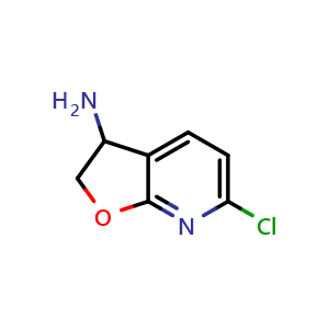 6-chloro-2,3-dihydrofuro[2,3-b]pyridin-3-amine