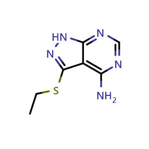 3-ethylsulfanyl-1H-pyrazolo[3,4-d]pyrimidin-4-amine