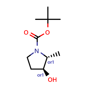 tert-butyl trans-3-hydroxy-2-methyl-pyrrolidine-1-carboxylate