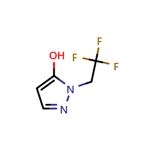 2-(2,2,2-trifluoroethyl)pyrazol-3-ol
