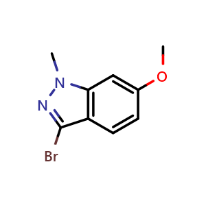 3-bromo-6-methoxy-1-methyl-indazole