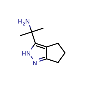 2-(2,4,5,6-tetrahydrocyclopenta[c]pyrazol-3-yl)propan-2-amine