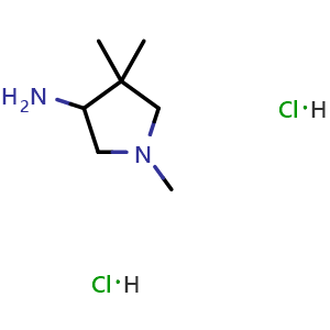 1,4,4-trimethylpyrrolidin-3-amine;dihydrochloride