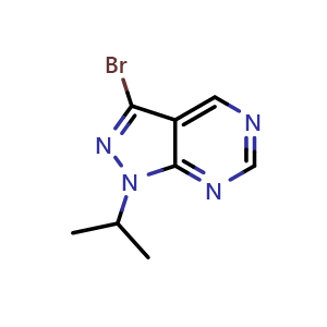 3-bromo-1-isopropyl-pyrazolo[3,4-d]pyrimidine