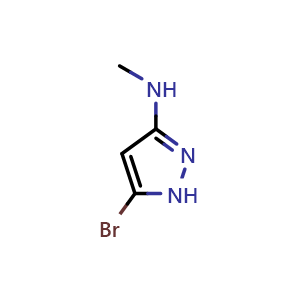 5-bromo-N-methyl-1H-pyrazol-3-amine