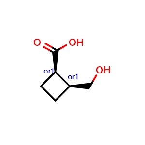 cis-2-(hydroxymethyl)cyclobutanecarboxylic acid